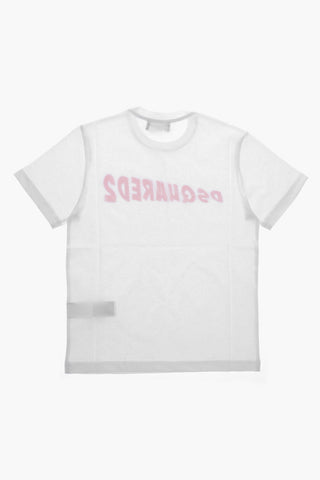 T-shirt Girocollo RELAX in Cotone con Stampa