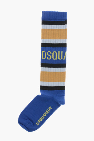 Long Wool-Blend Socks