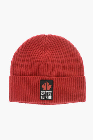 SPORT EDTN.08 Wool and Cotton Beanie With Logo