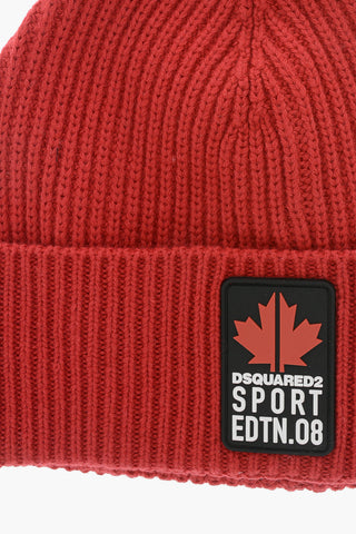 SPORT EDTN.08 Wool and Cotton Beanie With Logo