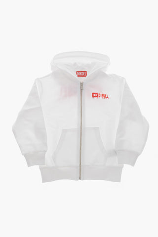 Sweatshirt SVOUGZIP aus Baumwolle mit seitlichem Logo