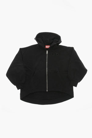 Einfarbiger Hoodie SFPERU A mit Monogramm-Cut-out