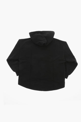 Einfarbiger Hoodie SFPERU A mit Monogramm-Cut-out