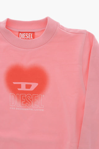 Rundhals-Sweatshirt SCACUORE aus Baumwolle mit Logo
