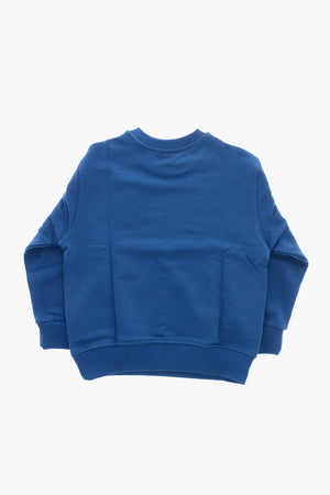 Cotton Crewneck Sweatshirt SGINNL8 with Front Logo
