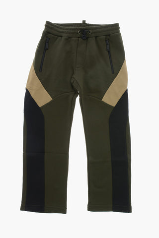 Joggers in Cotone e Nylon con Coulisse in Vita