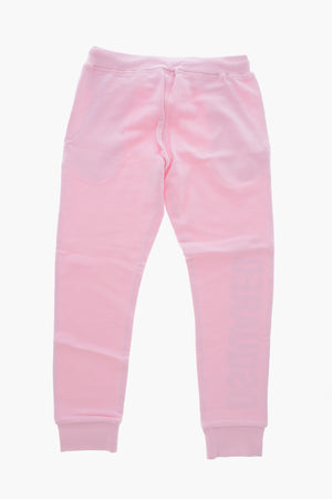 Joggers in Uni mit aufgedrucktem Logo