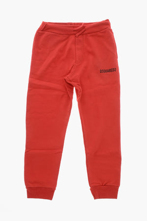 Einfarbige Joggers mit aufgedrucktem Logo