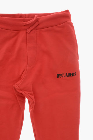 Einfarbige Joggers mit aufgedrucktem Logo
