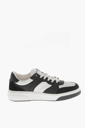 가죽 로우 스니커즈 BUMPER 투톤