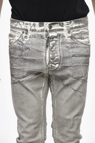Pantalone 5 Tasche in Cotone Spalmato