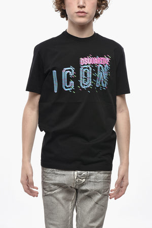 Rundhals-T-Shirt ICON aus Baumwolle