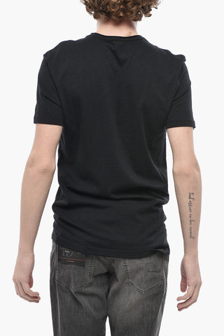 Regular Fit Crew Neck Solid-Color T-Shirt