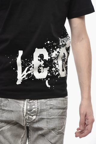 Rundhalsshirt aus Baumwolle ICON SKETCH