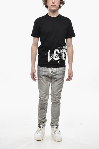 Rundhalsshirt aus Baumwolle ICON SKETCH