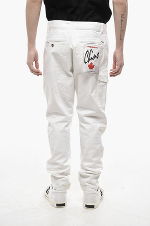 Stretch Cotton Multi-Pocket Chino Pants