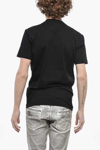 Cotton Crewneck T-Shirt D2 UNIVERSITY
