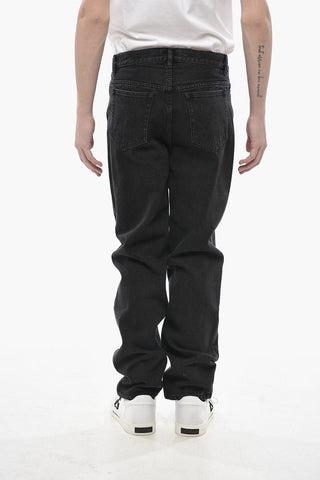 Jeans MARTIN Dark-Wash with Logo Button 17cm