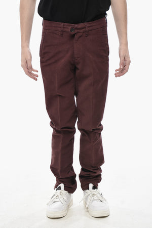 Slim Fit Hose aus weicher Baumwolle