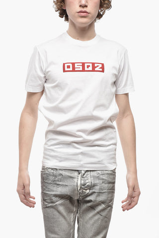 T-Shirt mit Rundhalsausschnitt DSQ2 mit Frontprint