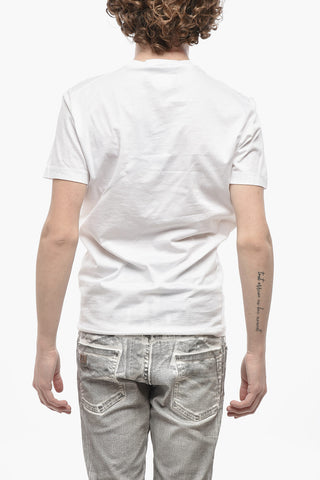 T-Shirt mit Rundhalsausschnitt DSQ2 mit Frontprint