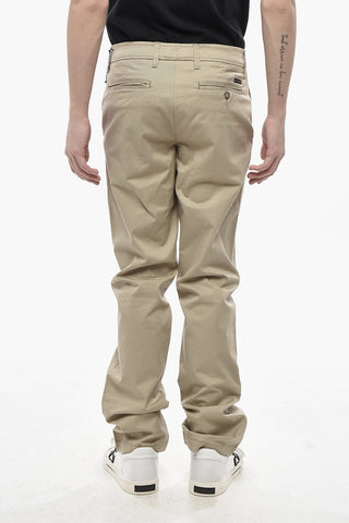 ID Chinohose aus Stretch-Baumwolle mit geradem Bein