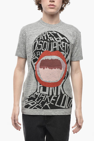 Grey Melange MAN T-SHIRT