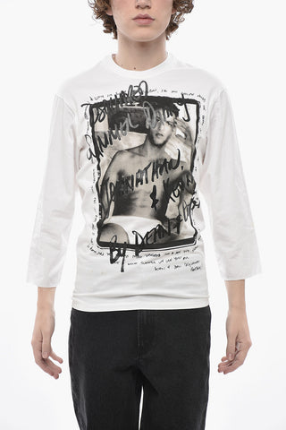 Camicia ICON in Popeline con Stampa Frontale