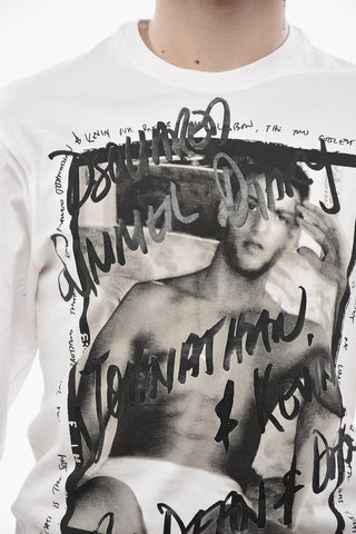 Camicia ICON in Popeline con Stampa Frontale