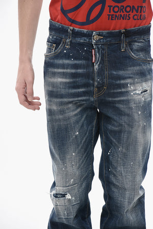 Vintage Effect Jeans ROADIE with Pony Hair Patch 19cm