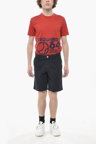 Shorts Chino in Cotone Stretch