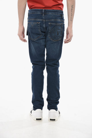 JEANS COUTURE 스키니 핏 진 다크 워시 14cm