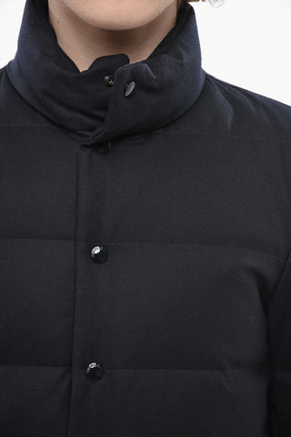 Stepp-Daunenjacke LUXE aus Wolle