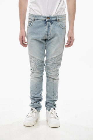 RIBBED SLIM MULTI-CUTS JEANS