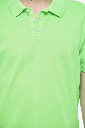 Polo ICON in Cotone con Stampa Posteriore