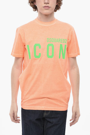 Rundhals-T-Shirt ICON aus Baumwolle