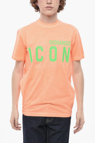 Rundhals-T-Shirt ICON aus Baumwolle