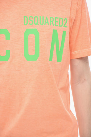 Rundhals-T-Shirt ICON aus Baumwolle