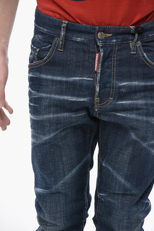 Jeans SKATER In Cotone Stretch con Cuciture a Vista