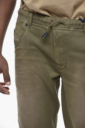 JOGG JEANS Stretch-Baumwoll-Shorts D-KROOSHORT-NE Mit Elastischem Bund