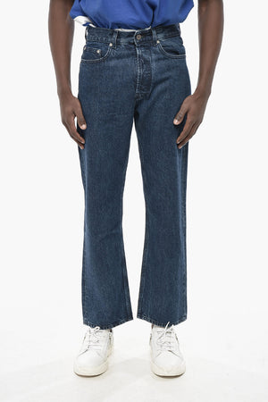 Dark Wash Denim Loose Fit Jeans CLASSIC LOGO 22cm