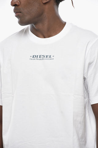 Crew-Neck T-Shirt T-JUST-L4 Bicolour Cotton