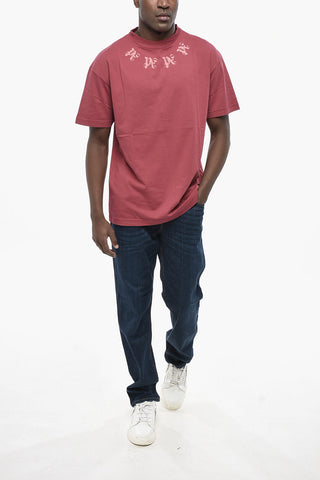 T-Shirt mit Rundhalsausschnitt STATEMENT MONOGRAM aus Baumwolle