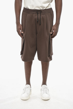 Brushed Jersey Cargo Shorts