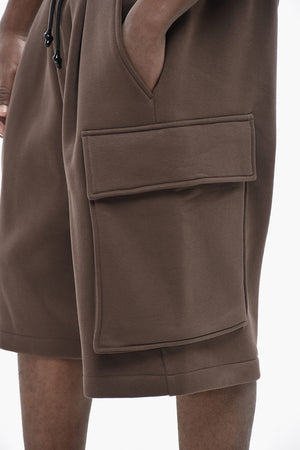 Brushed Jersey Cargo Shorts