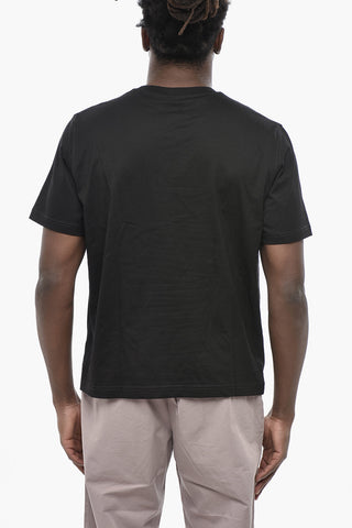 Crew Neck Cotton T-Shirt T-ADJUST-K14 With Print