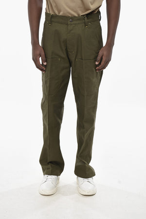 Carpenterhose NEW EGAN aus leichtem Baumwollstoff mit regulärer Bundhöhe