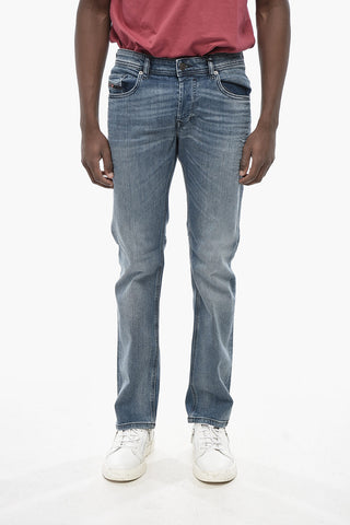 Straight Fit Jeans SAFADO-X With Logo Button 18cm L32