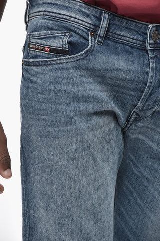 Straight Fit Jeans SAFADO-X With Logo Button 18cm L32