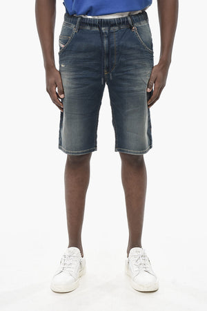 Denim-Shorts KROOLEY-NE mit elastischem Bund